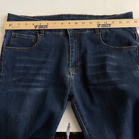 Tailored Athlete Blue Denim Men's Stretch Jeans Size 38X34 - Picture 5 of 5